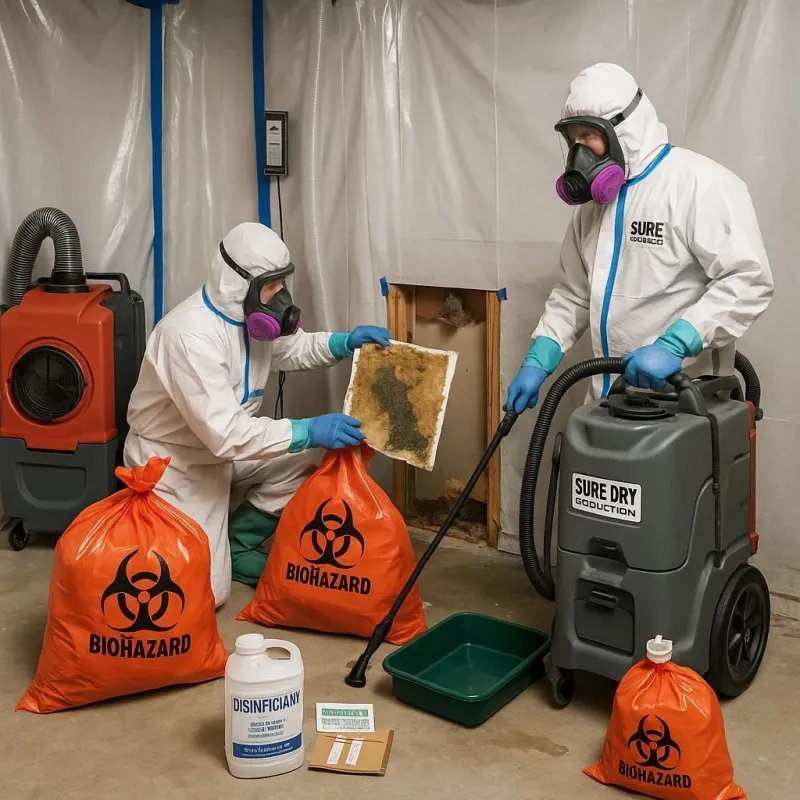 Contaminated Water Handling Protocols process in Windham, CT