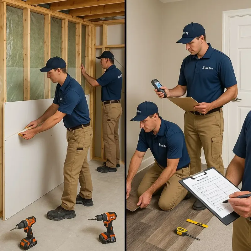 Repairs and Reconstruction process in Windham, CT